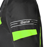 BELA BRADLEY Motorcycle Men's Jackets Black Fluorescent Yellow