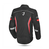 BELA BRADLEY Men's Motorcycle Jackets Black Red