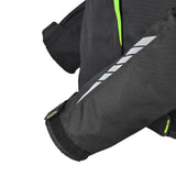 BELA BRADLEY Moto Homem Casacos Preto Amarelo Fluorescente