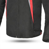 BELA BRADLEY Moto Homem Casacos Preto Vermelho - Imagem central frontal da Casacos