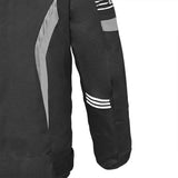 BELA BRADLEY Moto Homens Casacos Preto Cinza - Imagem traseira direita da Casacos