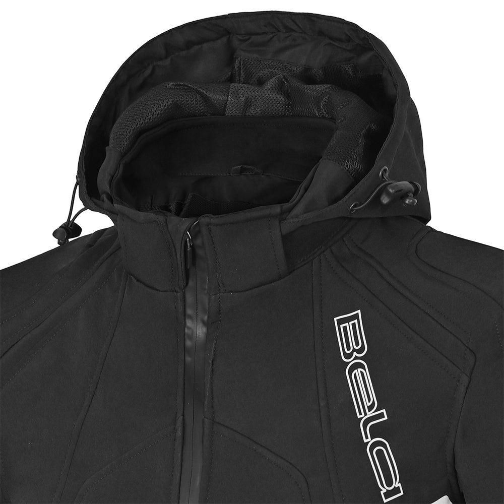 BELA BREEZE Casca Mole Moto Capuz Preto Cinza – 10 – Maximomoto PT