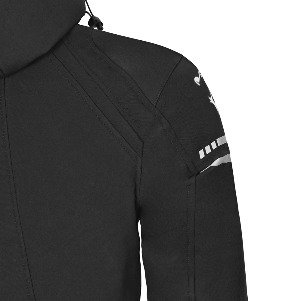 BELA BREEZE Casca Mole Moto Capuz Preto Cinza – 4 – Maximomoto PT