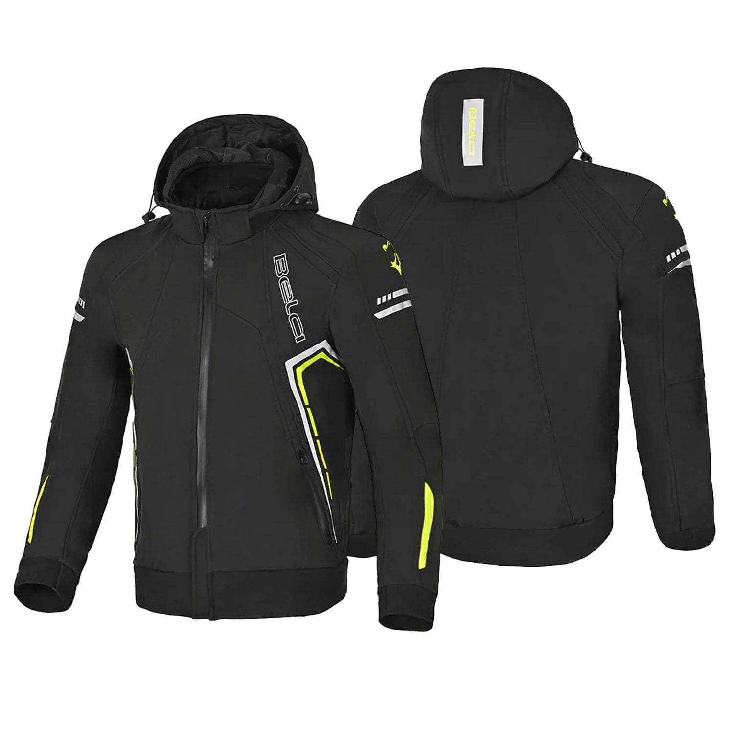 BELA BREEZE Moto Hood Black Fluorescent Yellow – 2 – Maximomoto PT