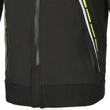 BELA BREEZE Moto Capuz Preto Fluo Amarelo - Imagem central frontal da Casacos