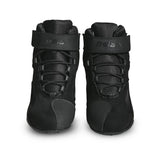 BELA TROPHY Short Leather Motorcycle Boots for Men - Black