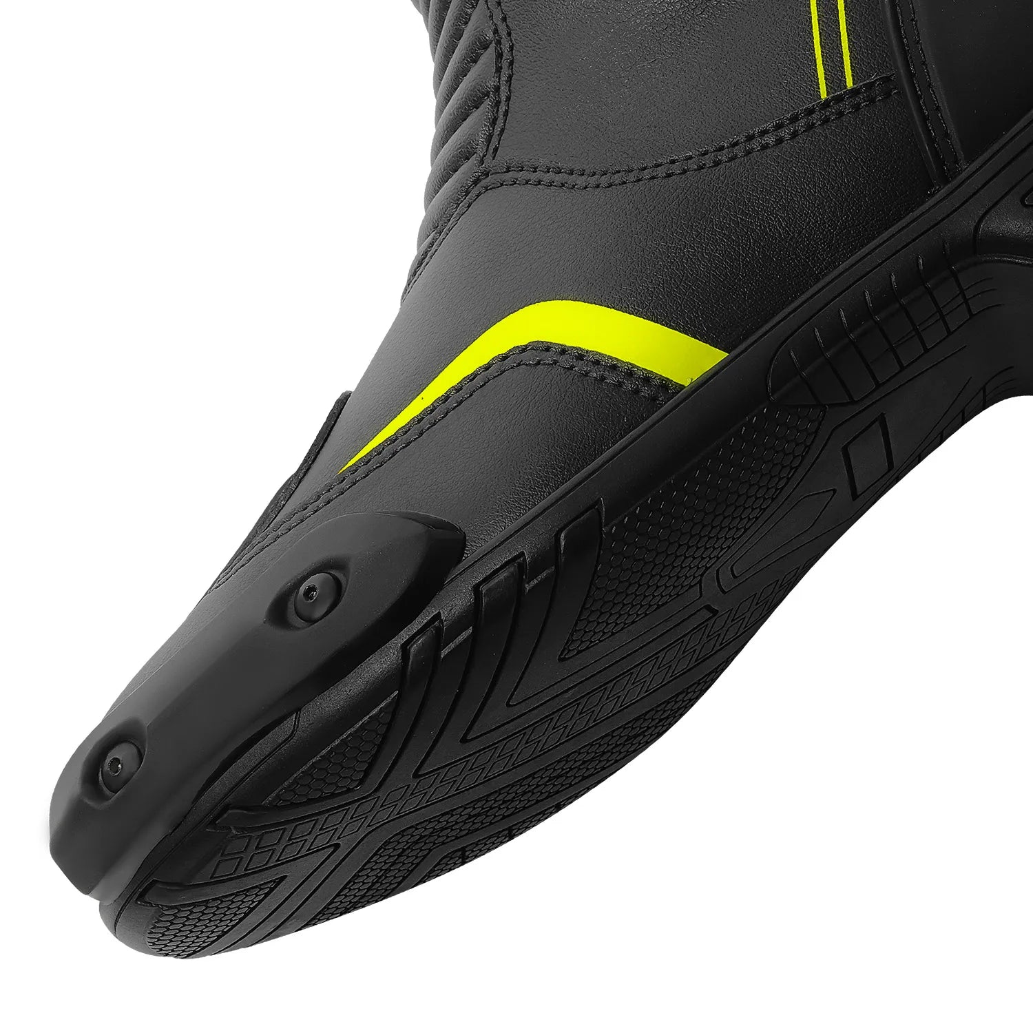 BELA FASTER 2.0 Motorcycle Boots Black Yellow Fluor – 6 – Maximomoto PT