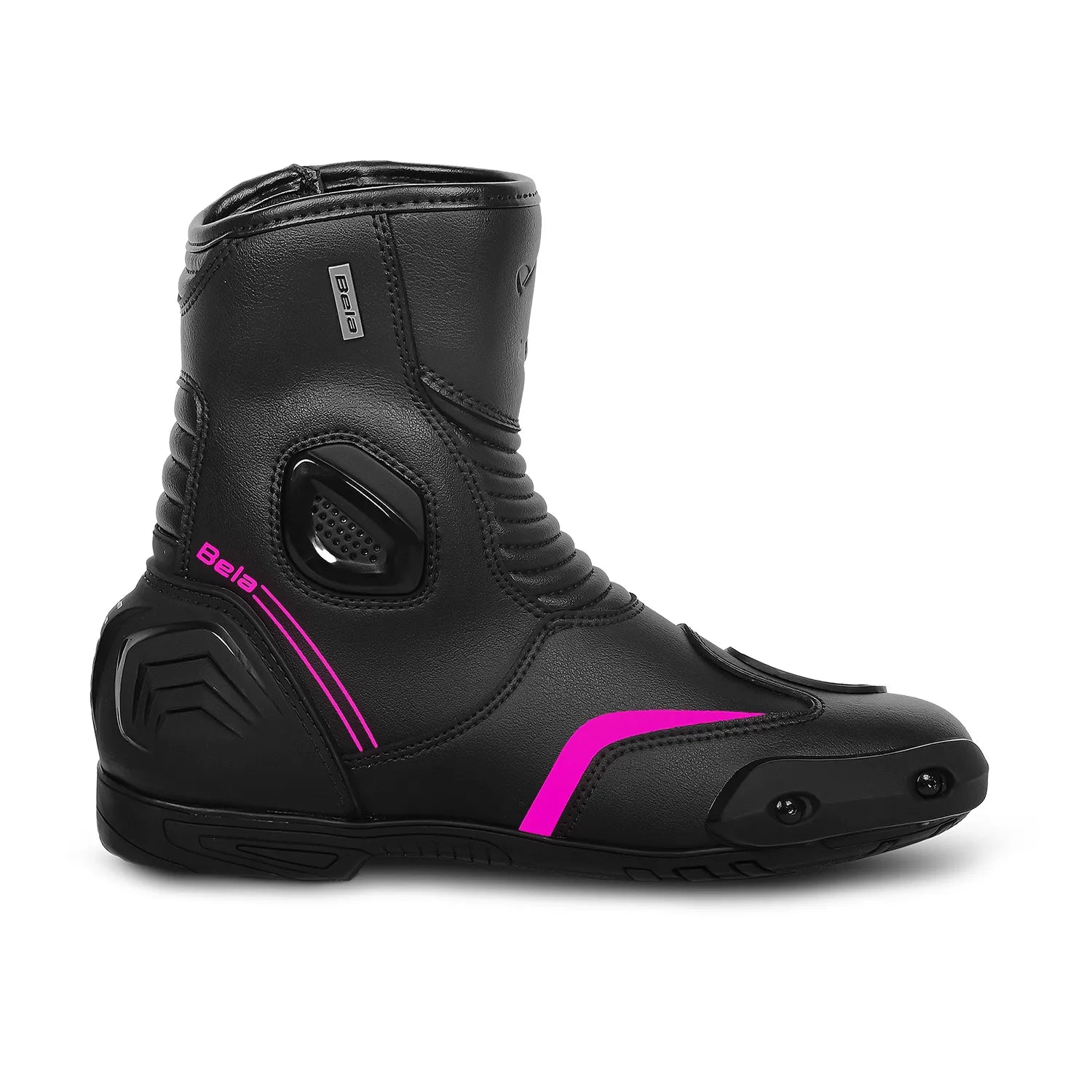 BELA FASTER 2.0 Touring Botas De Moto Preto Rosa – 2 – Maximomoto PT