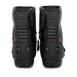 BELA FASTER 2.0 Touring Botas De Moto Preto Rosa