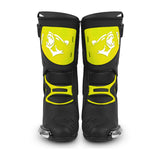 BELA RACE PRO BOTAS DE MOTO PRETO AMARELO FLUO