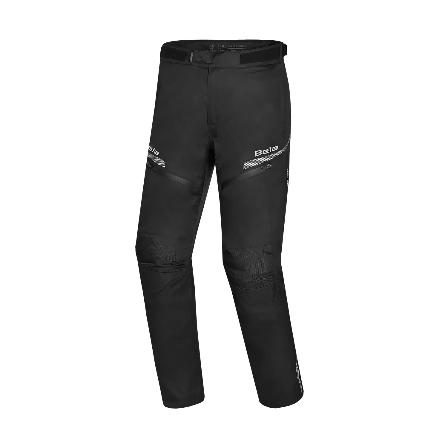 BELA CALM DIGGER CALCAS DE MOTO TEXTIL PRETO 32L – 1 – Maximomoto PT