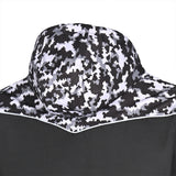 BELA CAMO RUSH Moto Capuz Preto Cinza Escuro - Imagem do capuz da Casacos