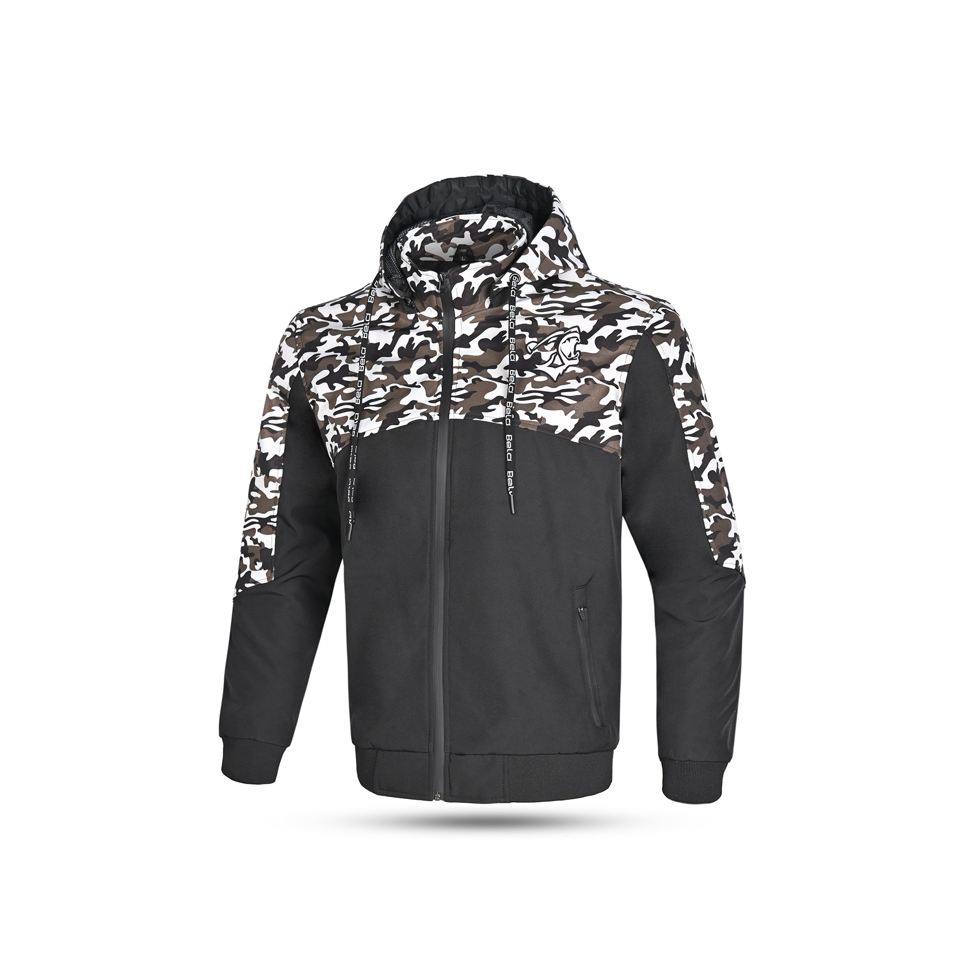 BELA CAMO RUSH Moto Têxtil Capuz - Imagem frontal da Casacos