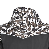 BELA CAMO RUSH Moto Têxtil Capuz - Imagem superior traseira da Casacos