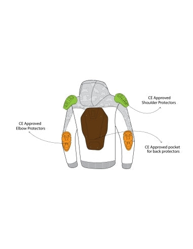 BELA CAMO RUSH Moto Têxtil Capuz - Imagem vetorial 2 de Casacos