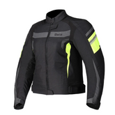 BELA Rebel Men's Rider Textile Coats Black Yellow Fluorescent – Maximomoto PT