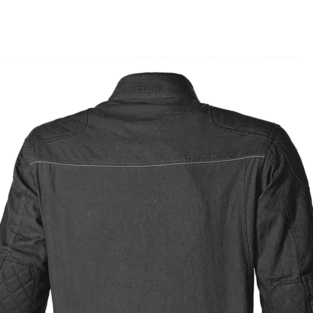 BELA CLUTCH COTTON WAX Motorcycle Textile Jackets Black – 6 – Maximomoto PT