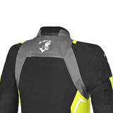 BELA CORDANIEL Casacos De Moto Textil Preto Cinzento Escuro Amarelo
