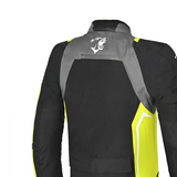 BELA CORDANIEL Casacos De Moto Textil Preto Cinzento Escuro Amarelo