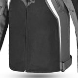 BELA CORDANIEL Moto Casacos Preto Cinza Escuro - Imagem central frontal da Casacos