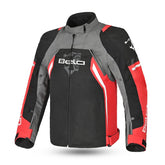 BELA CORDANIEL Motorcycle Men's Black Anthracite Red Jacket – Maximomoto PT