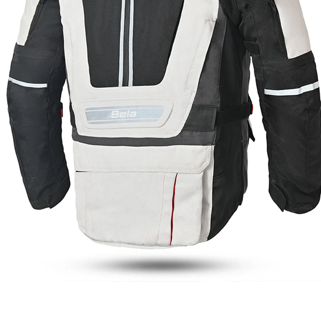 BELA CROSSROAD EXTREME WP Motorcycle Textile Jackets Ice Gray Black – 5 – Maximomoto PT