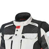 BELA CROSSROAD EXTREME WP Motorcycle Textile Jackets Ice Gray Black