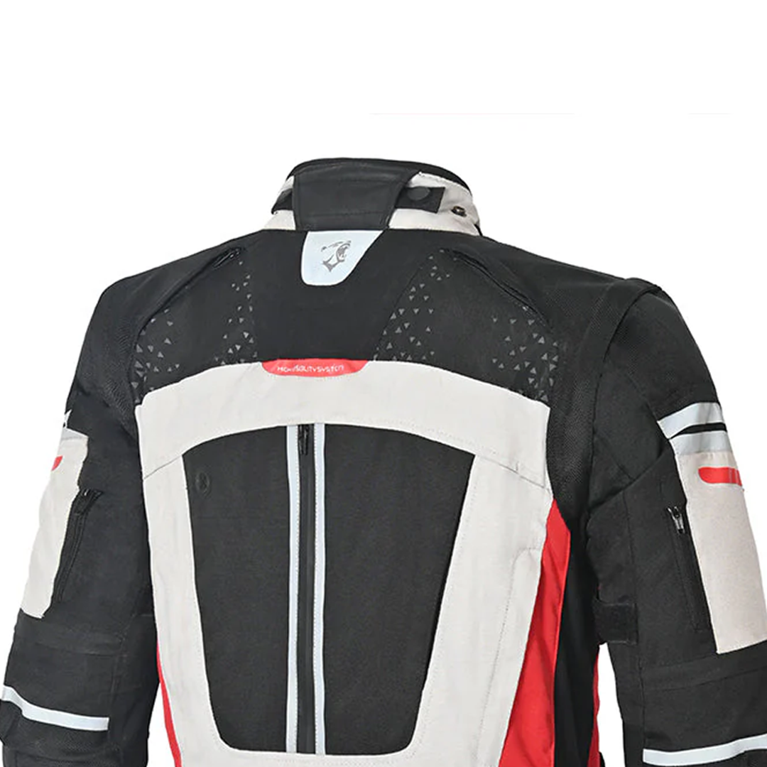 BELA CROSSROAD EXTREME WP Moto Casacos Cinza Gelo Vermelho – 5 – Maximomoto PT
