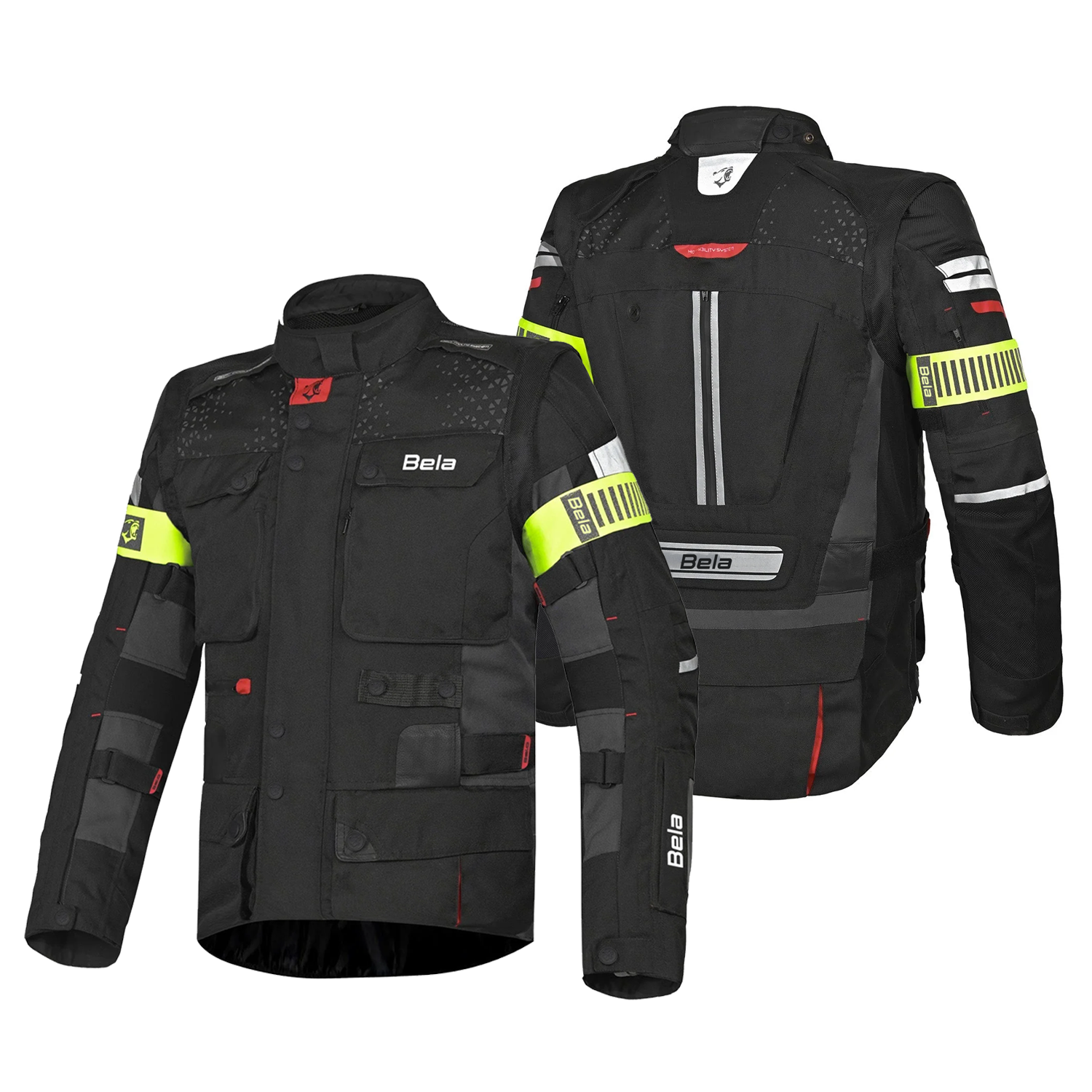 BELA CROSSROAD EXTREME WP Motorcycle Textile Jackets Black Anthracite – 2 – Maximomoto PT