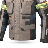 BELA CROSSROAD EXTREME WP Motorcycle Textile Jackets Navy Brown