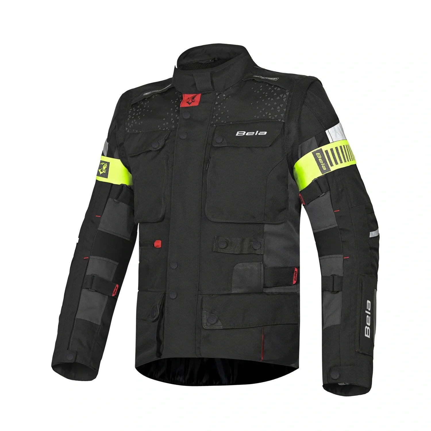 BELA CROSSROAD EXTREME WP 3 IN 1 CASACOS DE MOTO HOMEM PRETO ANTRACITE VERMELHO – 1 – Maximomoto PT