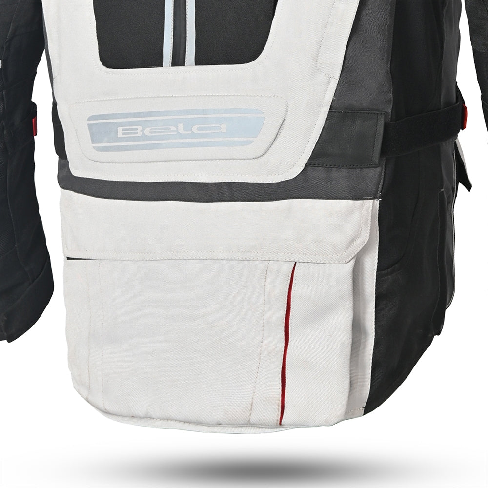 BELA CROSSROAD EXTREME WP Motorcycle Textile Jackets Ice Gray Black – 4 – Maximomoto PT