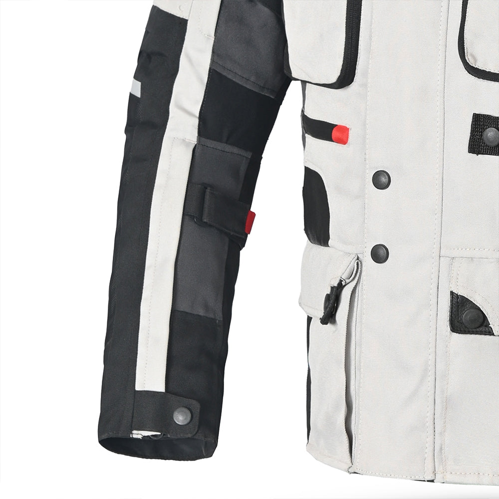 BELA CROSSROAD EXTREME WP Motorcycle Textile Jackets Ice Gray Black – 8 – Maximomoto PT