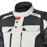 BELA CROSSROAD EXTREME WP Moto Têxtil Casacos Gelo Cinza Preto - Imagem frontal superior da Casacos