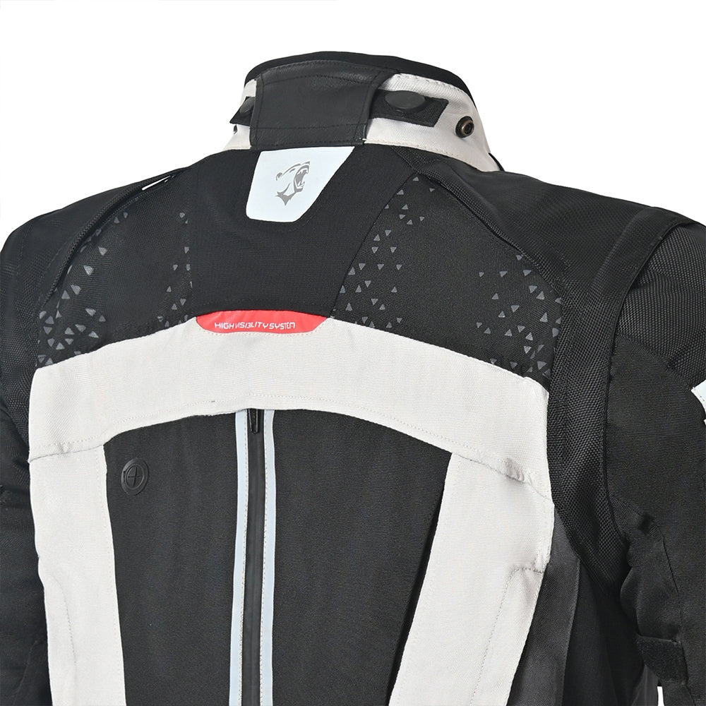 BELA CROSSROAD EXTREME WP Motorcycle Textile Jackets Ice Gray Black – 5 – Maximomoto PT