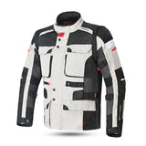 BELA CROSSROAD EXTREME WP Motorcycle Textile Jackets Ice Gray Black