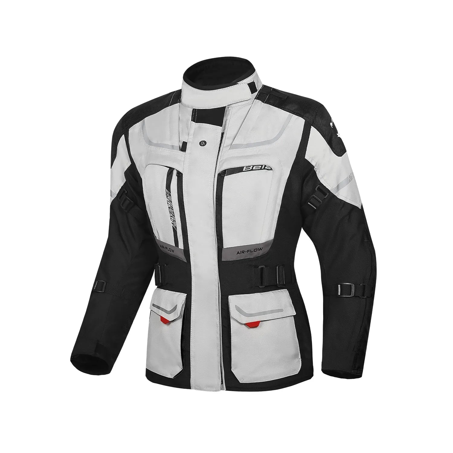 BELA TRANSFORMER CASACOS DE MOTO SENHORA GELO CINZA PRETO – 1 – Maximomoto PT