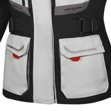 BELA TRANSFORMER CASACOS DE MOTO SENHORA GELO CINZA PRETO