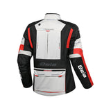 BELA TRANSFORMER CASACOS DE MOTO SENHORA HELO VERMELHO PRETO