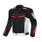 BELA SPRINTER Motorcycle Textile Jacket Ice Black Red – Maximomoto PT
