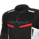 BELA SPRINTER Motorcycle Textile Jacket Ice Black Red
