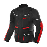 Beautiful Transformer 3 in 1 Motorcycle Black Red Jacket – Maximomoto PT
