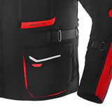 Beautiful Transformer 3 in 1 Motorcycle Black Red Jacket
