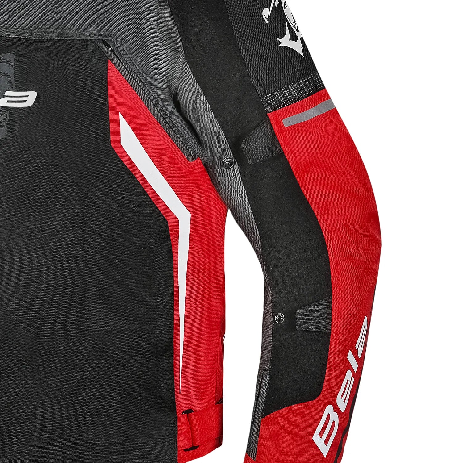 BELA CORDANIEL CASACOS DE MOTO HOMEM PRETO ANTRACITE VERMELHO – 7 – Maximomoto PT