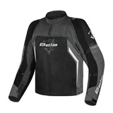 BELA CORDANIEL CASACOS DE MOTO PRETO CINZA ESCURO