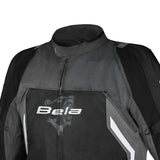 BELA CORDANIEL CASACOS DE MOTO PRETO CINZA ESCURO
