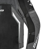 BELA CORDANIEL CASACOS DE MOTO PRETO CINZA ESCURO