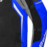 BELA CORDANIEL CASACOS DE MOTO HOMEM PRETO CINZA AZUL