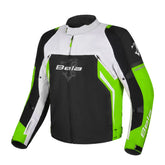 BELA CORDANIEL CASACOS DE MOTO HOMEM PRETO GELO VERDE FLUO – Maximomoto PT