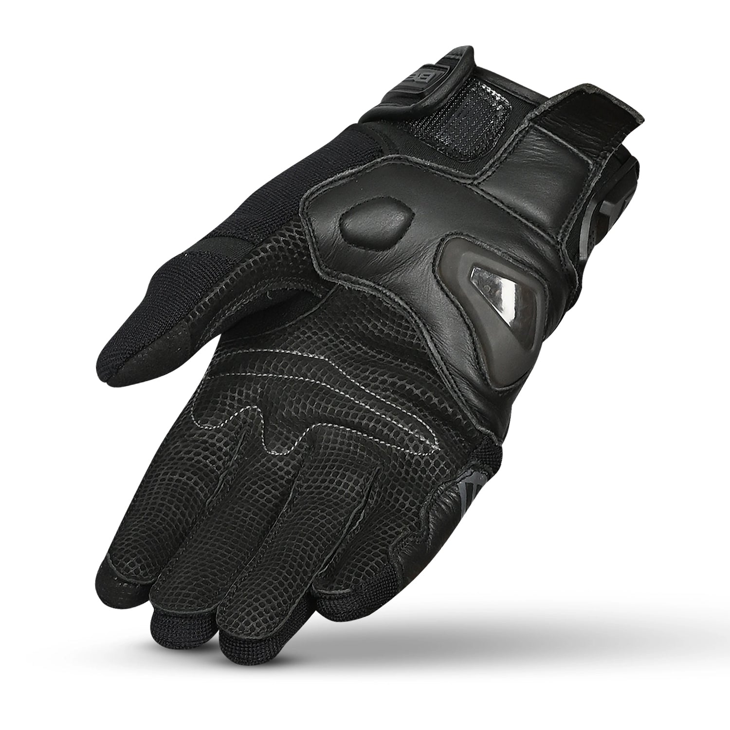 BELA DARING Motorcycle Men's Leather Gloves Black – 4 – Maximomoto PT